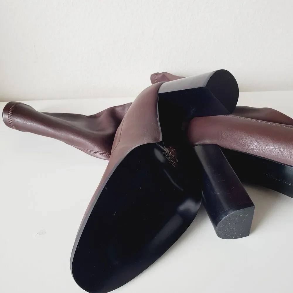 Stella McCartney Palmer faux stretch-leather sock boots Vegan Leather GUC - Picture 6 of 16